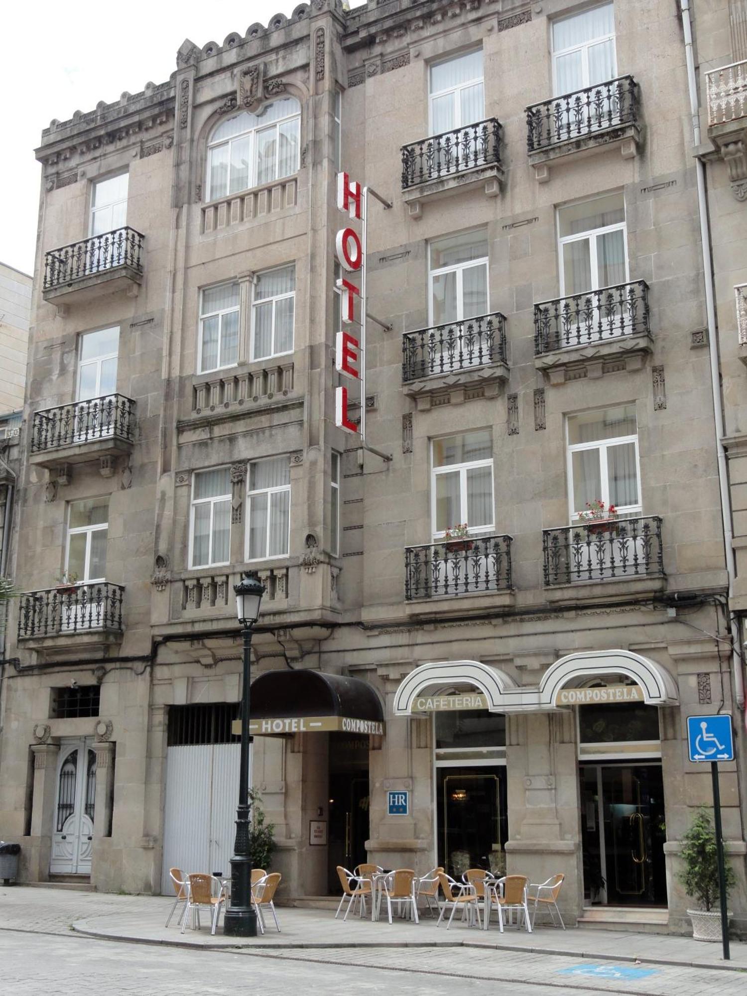 Hotel Compostela Vigo Esterno foto